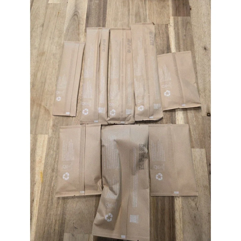 Eco-Friendly Hotel Amenity Kit Lot 8pc - Dental Shaving Vanity Kits Shower Cap